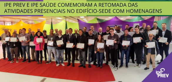 Na manhã da segunda-feira, dia 16, foi de acolhimento e gratidão no ato que marcou a retomada das atividades presenciais no edifício-sede, em Porto Alegre, após as enchentes do mês de maio. 