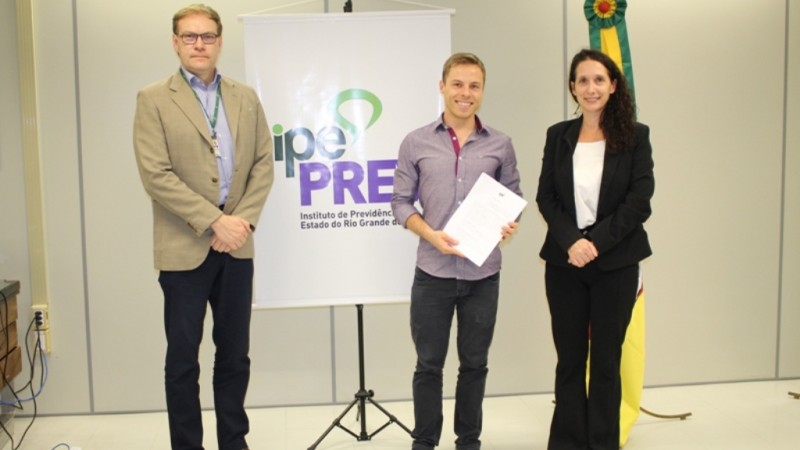  A pauta do encontro foi a reabertura da agência do IPE no município.