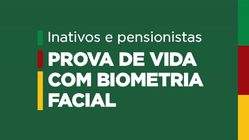 Prova de vida com biometria facial