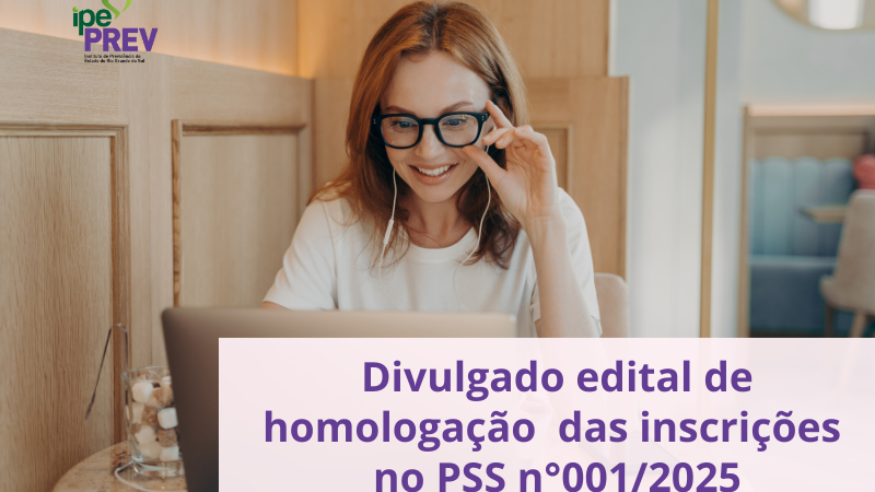 edital homologação inscrições
